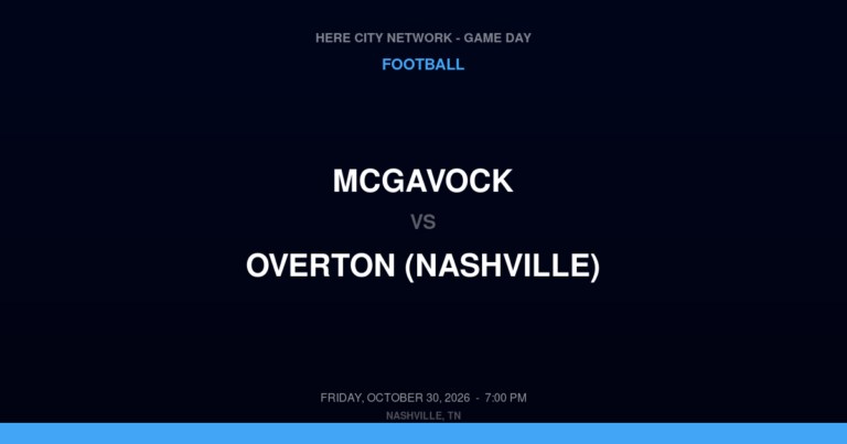 McGavock at Overton (Nashville)