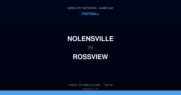 Nolensville 28, Rossview 3