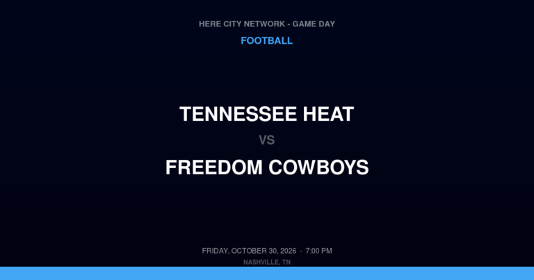 Tennessee Heat at Freedom Cowboys